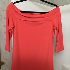 Ann Taylor Off The Shoulder or Cold Shoulder Top
